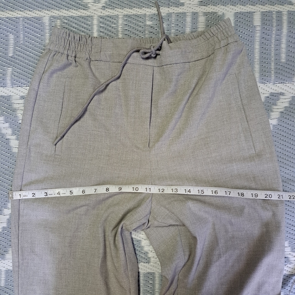 ZARA Gray High‎ Waisted pants - Picture 7 of 9